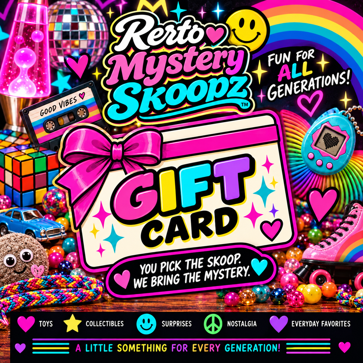 Retro Mystery Skoopz Gift Card