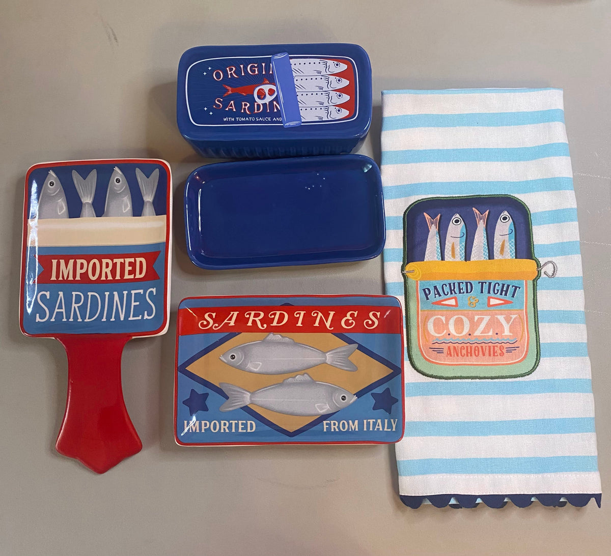 4-Piece Sardine Kitchen Set